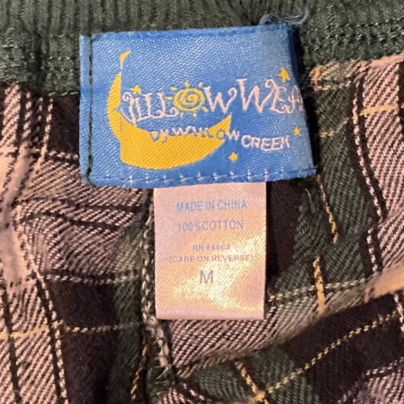 2 Pair of Soft Flannel Capri PJ Bottoms  Sz M.     NWT - Picture 6 of 10